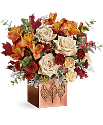 Shimmering Leaves Bouquet Fall
