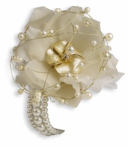 Shimmering Pearls Corsage HPR152A
