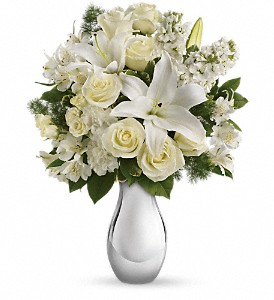 Shimmering White Bouquet Teleflora