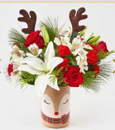 Shine Bright Christmas Holiday Arrangement