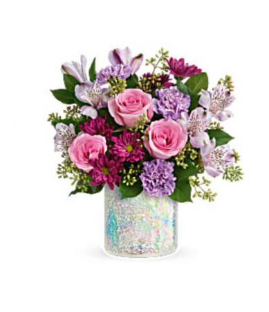 Shine on bouquet Vase