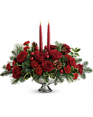 Shining Bright Centerpiece Christmas in Las Vegas, NV | Blooming Memory Shining Bright Centerpiece Christmas in Las Vegas, NV | Blooming Memory