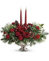 Shining Bright Christmas Centerpiece in Milton, ON | Milton's Flowers & Gifts