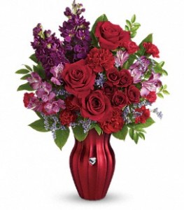 Shining Heart Bouquet Vase arrangement in Canon City, CO | TOUCH OF LOVE FLORIST AND WEDDINGS Shining Heart Bouquet Vase arrangement in Canon City, CO | TOUCH OF LOVE FLORIST AND WEDDINGS