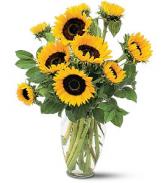 Shining Sunflowers Bouquet