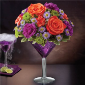 Shocktail Martini Bouquet Fall Arrangement
