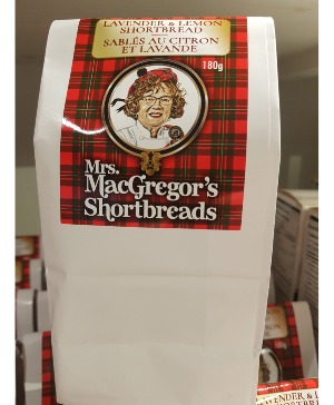 LOCAL SHORTBREAD COOKIES Created lovingly by "Mrs. MacGregor"
