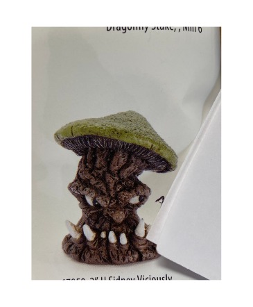 sidney viciously mushroom monster mythical creature collection 2" for your planter garden in Renton, WA | Alicia's Wonderland II