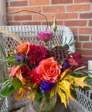 Signature Autumn Bright Jewel Tones Design  in Marion, IA | Roots In Bloom Signature Autumn Bright Jewel Tones Design  in Marion, IA | Roots In Bloom