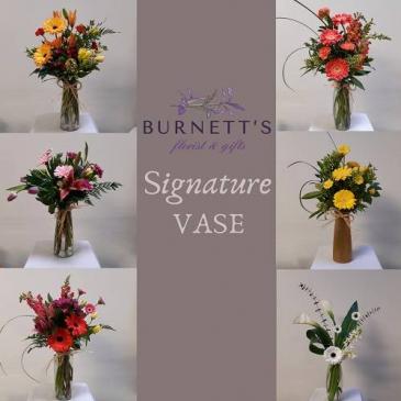 Signature Vase  Vase Arrangement in Kelowna, BC | Burnett's Florist