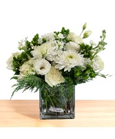 Silent Night Blooms  Vase Arrangement