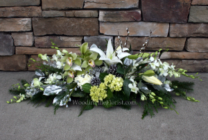 Silent Night Christmas Centerpiece in Woodinville, WA | Woodinville Florist® Silent Night Christmas Centerpiece in Woodinville, WA | Woodinville Florist®