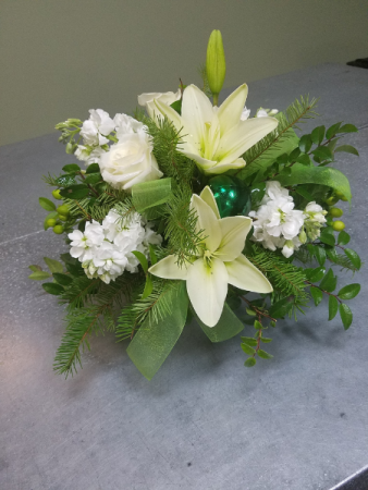 Silent Night Vase Arrangement