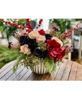 Silent Night Vase Arrangement