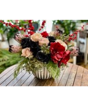 Silent Night Vase Arrangement