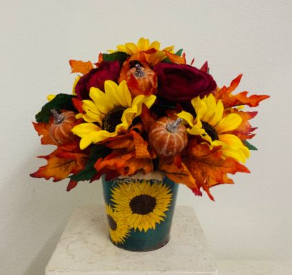 (SILK) Autumn Sprouts Silk Arrangement