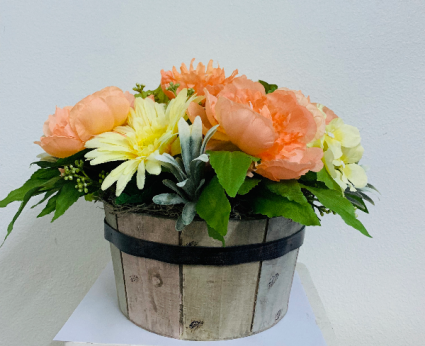 (SILK) Barrel of Joy Silk Arrangement