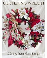 Silk Christmas Wreath Christmas Wreath