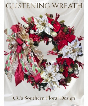 Silk Christmas Wreath Christmas Wreath
