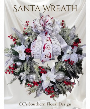 Silk Christmas Wreath Christmas Wreath