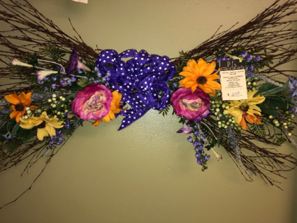 Silk Door Topper Silk Arrangements