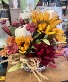 Silk Fall Desk Arrangement 
