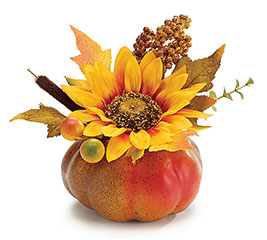 *Silk Fall Gourd Bouquet Home Decor