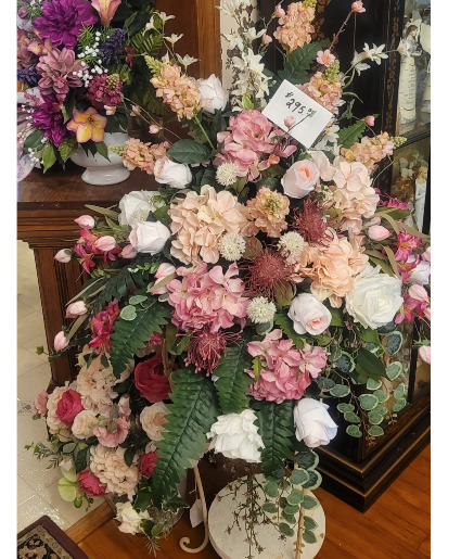 silk funeral end stand funeral