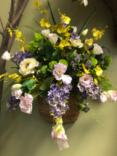 Silk Hanging Basket Silk Arrangements