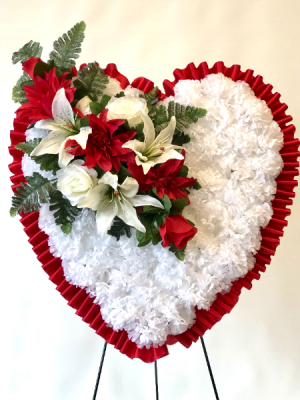Silk Heart - Small Silk Arrangement