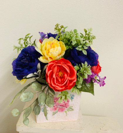 (SILK) Love Blooms Here Silk Arrangement