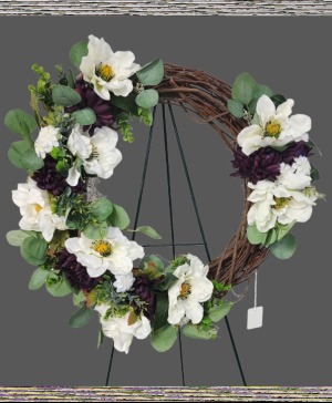 Magnolia Wreath Silk Wreath 