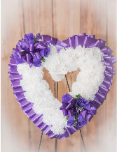 SILK Open Heart  Silk AVAILABLE FOR LOCAL DELIVERY ONLY.