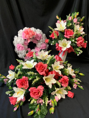 Silk Sympathy Pink Tribute Set in Red Lake, ON | FOREVER GREEN GIFT BOUTIQUE Silk Sympathy Pink Tribute Set in Red Lake, ON | FOREVER GREEN GIFT BOUTIQUE