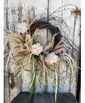 Silk Wreath - Neutrals Sample Custom