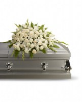 Silken Serenity Casket Spray Casket Spray