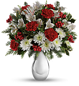 Silver And Red Romance Valentines