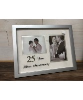 Silver Anniversary Frame Giftware