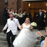 Silver Bell Send-Off  Wedding Flowers