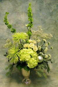 Silver Bells  Fresh flower arrangement 