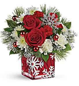 Silver Christmas Arrangement