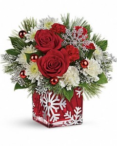 SILVER CHRISTMAS BOUQUET in Canon City, CO | TOUCH OF LOVE FLORIST AND WEDDINGS SILVER CHRISTMAS BOUQUET in Canon City, CO | TOUCH OF LOVE FLORIST AND WEDDINGS