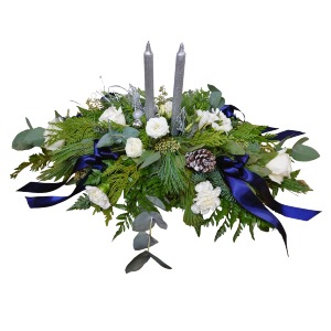 Silver Frost Centerpiece floral