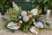 Silver &  Gold  Centerpiece