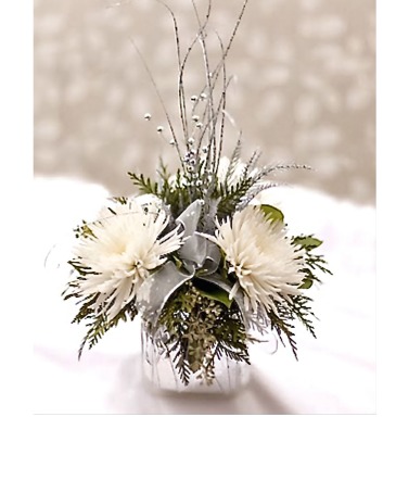 Silver & Gold  Vase in Cherryville, BC | Simply Baskets, Gifts & The Spruce Farm Mercantile