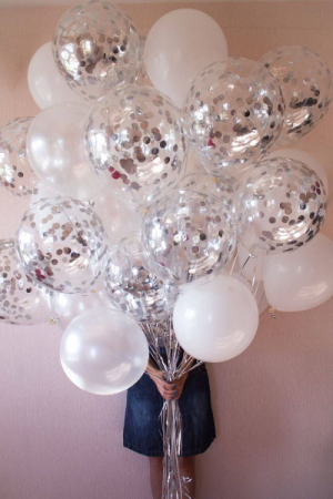 Silver Grace Balloons 