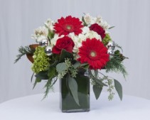 Santa's Helper Vase Arrangement