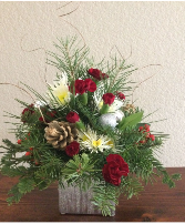 Silver Sparkle Arrangement