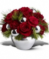 Silver Thaw Xmas arrangement 