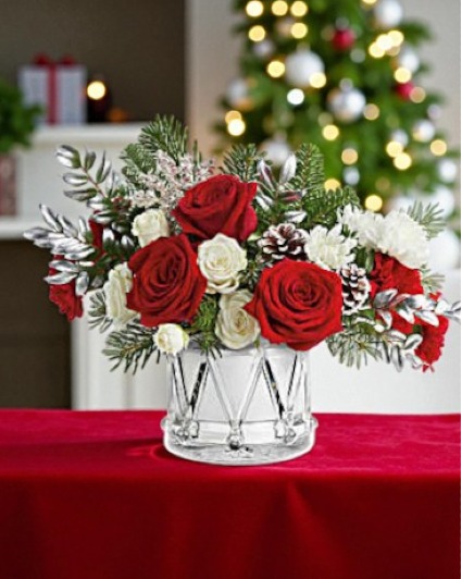 Silver Wishes Bouquet Christmas